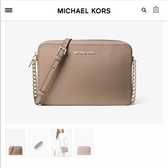 Michael Kors Handbags - Michael Kors Jet Set Large Crossbody